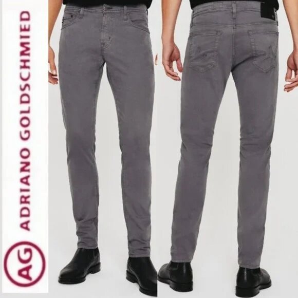 AG Jeans Dylan Slim Skinny Gray Twill Pants – Mens Size 31x33 (Tag 33x34)‎ - Picture 13 of 14